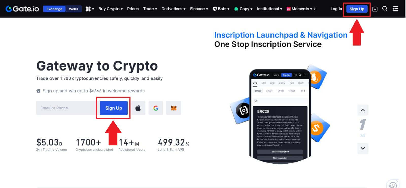 Як зарэгістравацца і зняць грошы на Gate.io