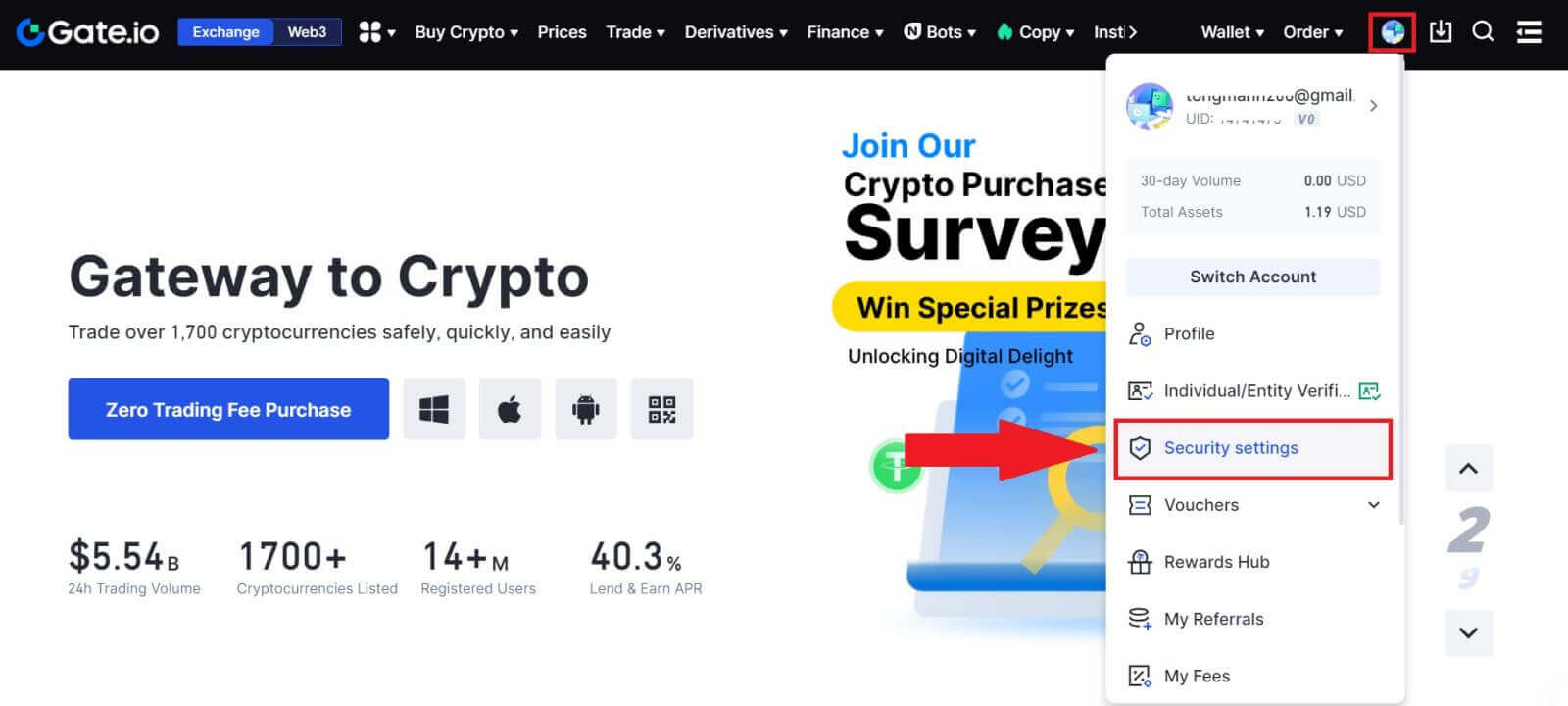 How to Sign in and Withdraw from Gate.io How to Sign in and Withdraw from Gate.io